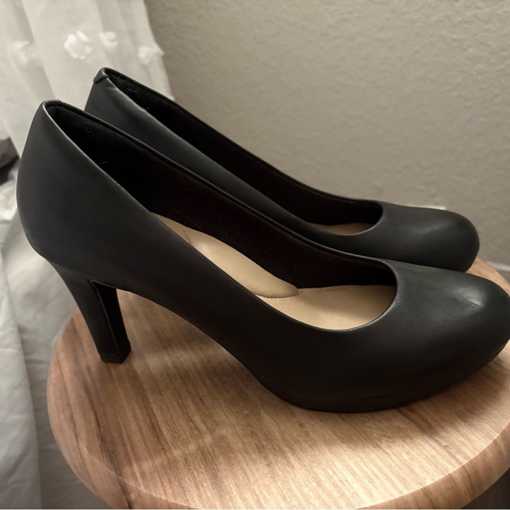 Clark’s Classic Black Women's Heels